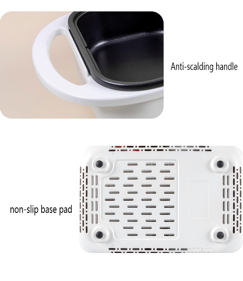 2-in-1 Electric Shabu Grill Pot