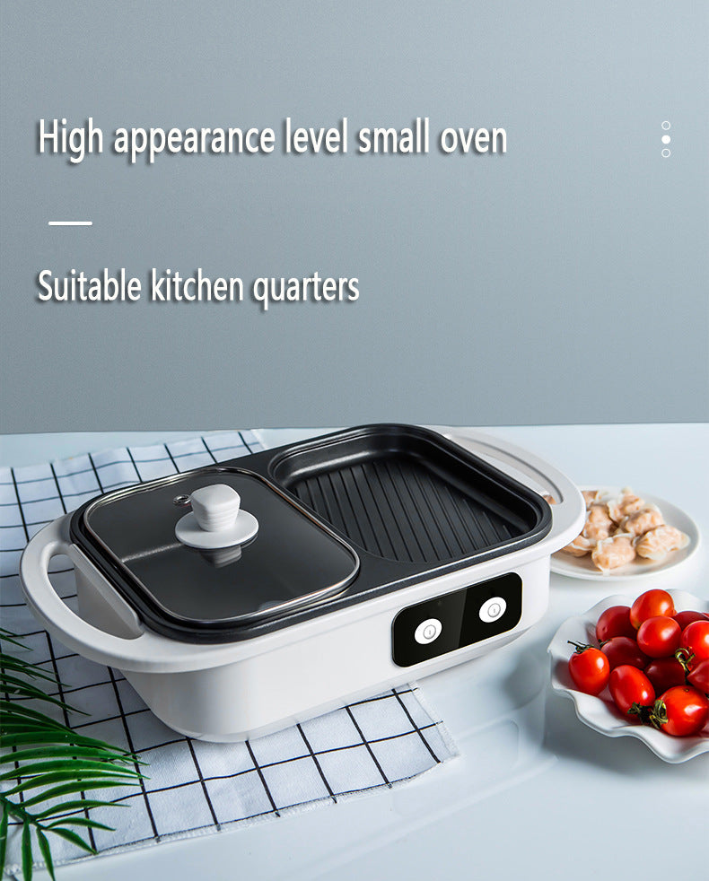 2-in-1 Electric Shabu Grill Pot