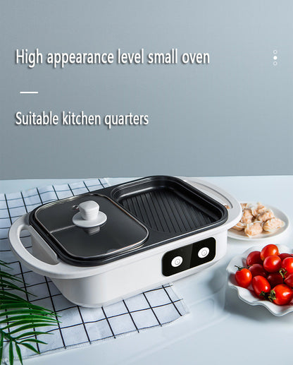 2-in-1 Electric Shabu Grill Pot