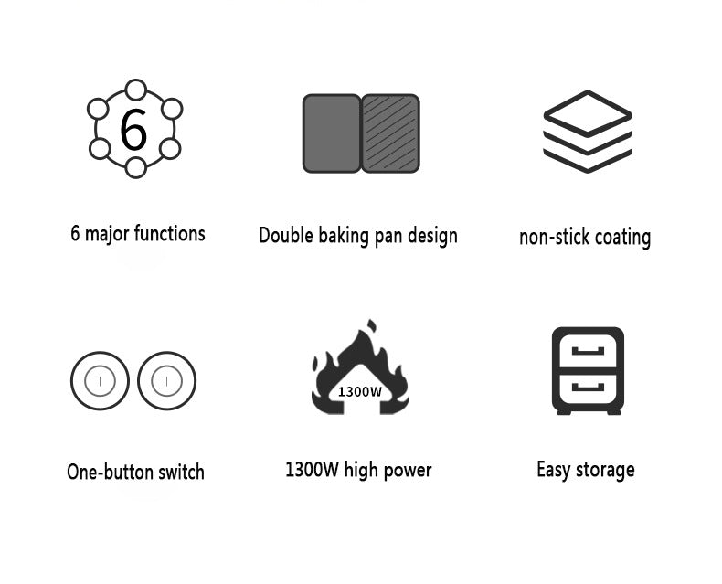 2-in-1 Electric Shabu Grill Pot