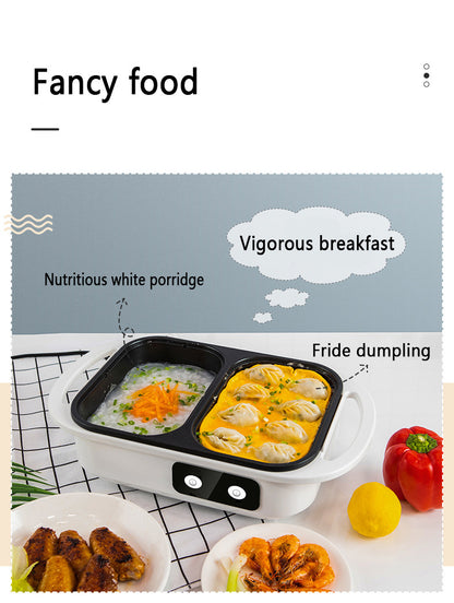 2-in-1 Electric Shabu Grill Pot