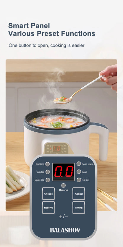 1.7L Smart Electric Rice Cooker