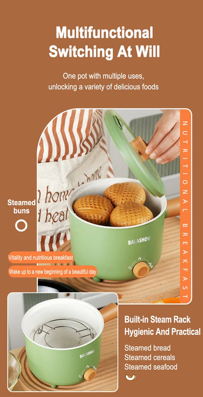 Dual Voltage Electric Rice Cooker Pot