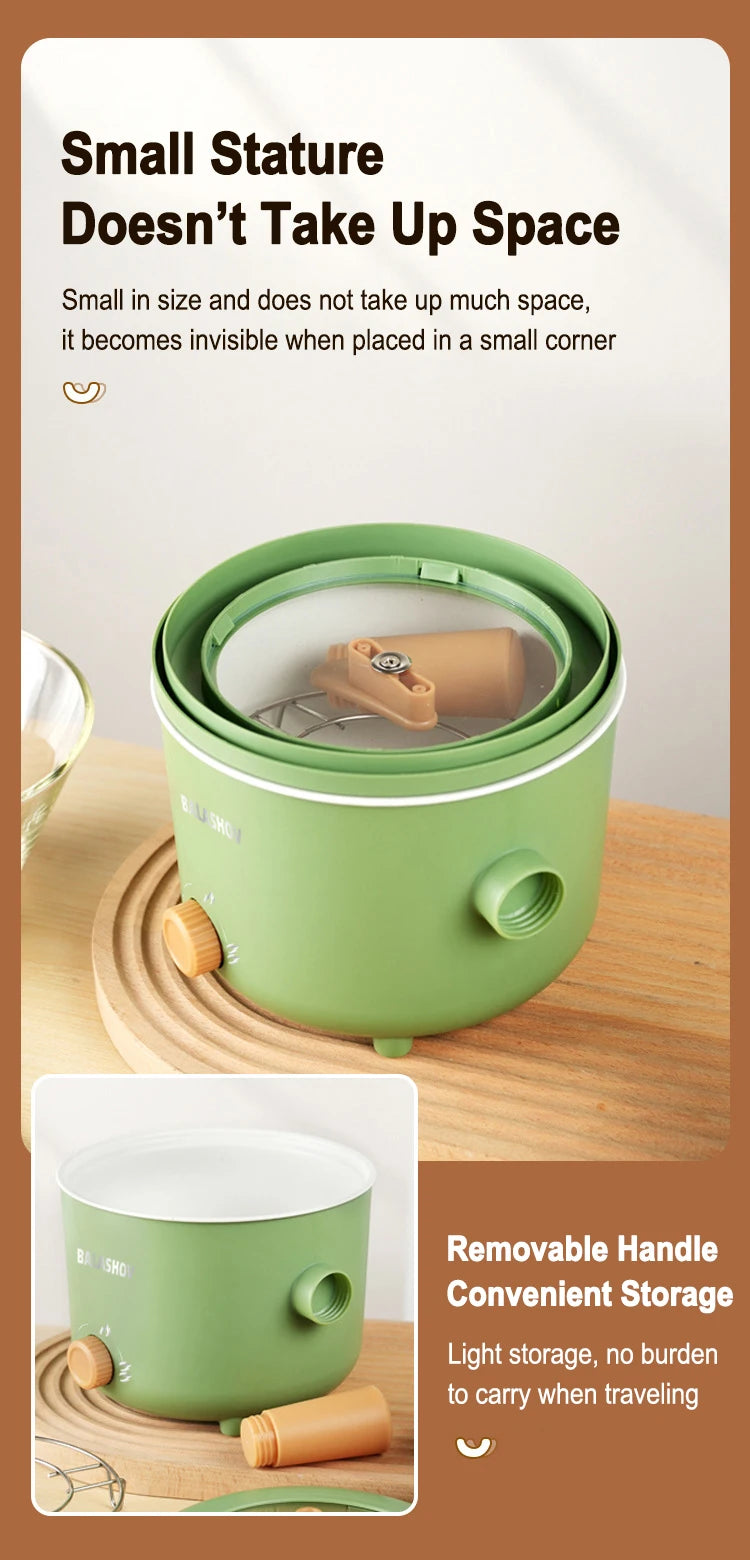 Dual Voltage Electric Rice Cooker Pot