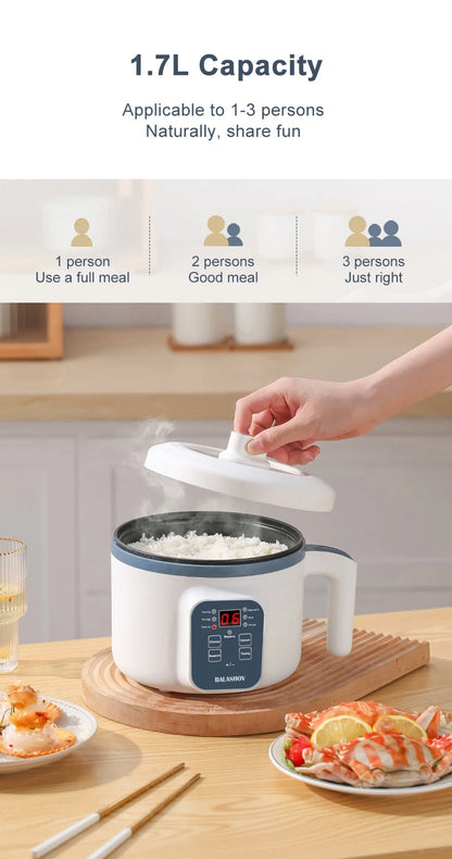 1.7L Smart Electric Rice Cooker