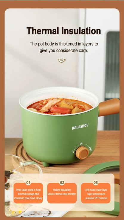 Dual Voltage Electric Rice Cooker Pot