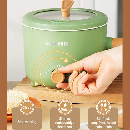 Dual Voltage Electric Rice Cooker Pot