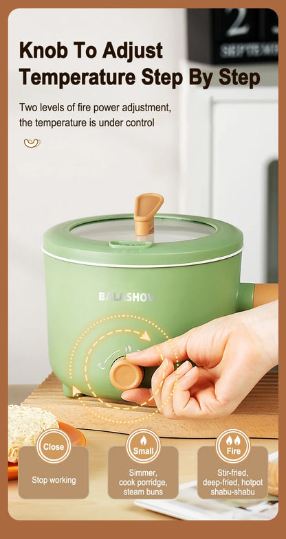 Dual Voltage Electric Rice Cooker Pot