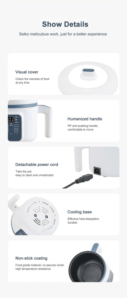 1.7L Smart Electric Rice Cooker